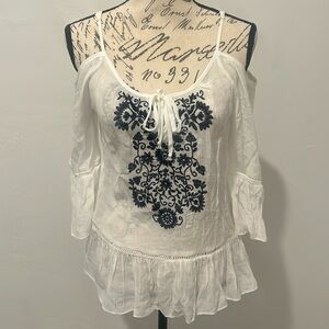By & By cold shoulder top